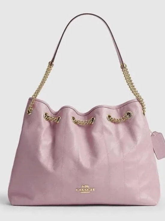 Coach Handbags - Coach Pink Evelyn shoulder bag